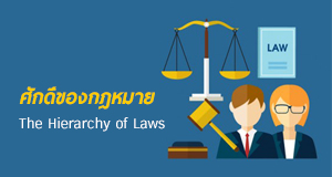 ศักดิ์ของกฎหมาย The Hierarchy of Laws