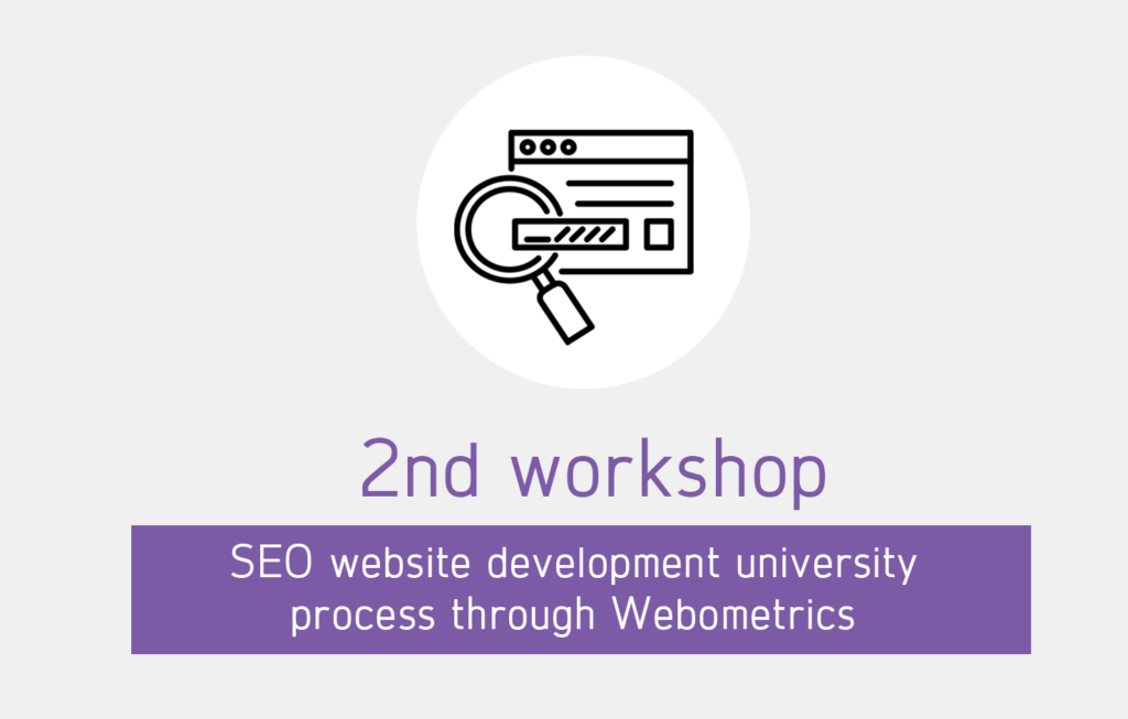 Legal Affairs personnel web admin attending the 2nd training on website development process for university ranking by Webometrics by doing SEO