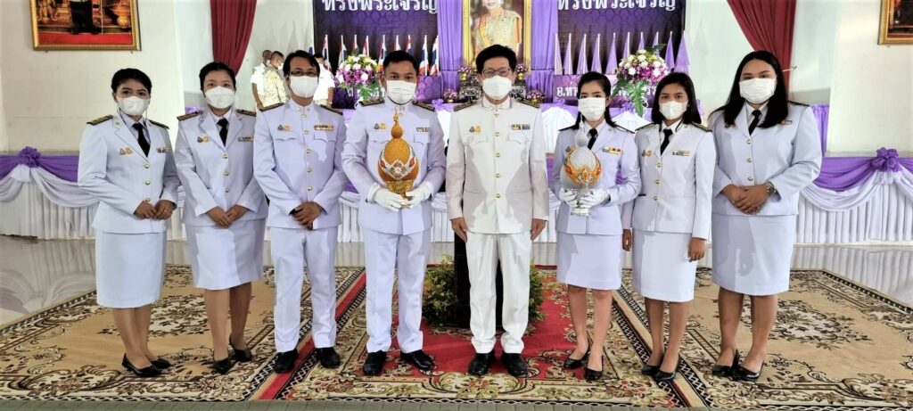 บุคลากรส่วนนิติการเข้าร่วมพิธี 3 มิ.ย. 65