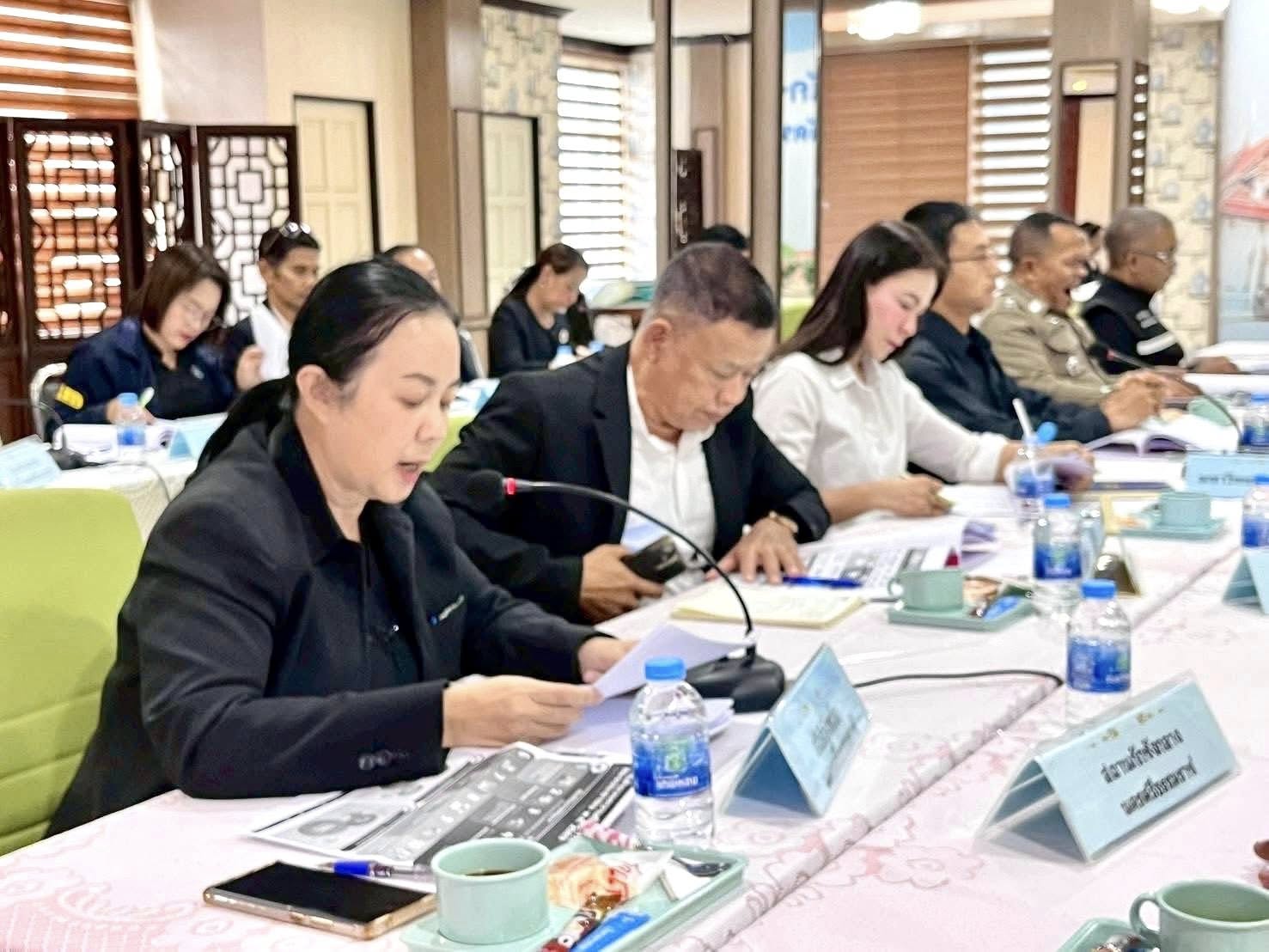 Head of the Division of Legal Affairs, Walailak University, attending the Provincial Justice Administration Development Committee (PJADC) Meeting No. 1/2026 in Nakhon Si Thammarat.